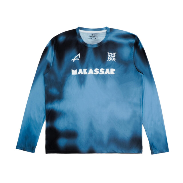 Current Longsleeve Running - Blue Black Men