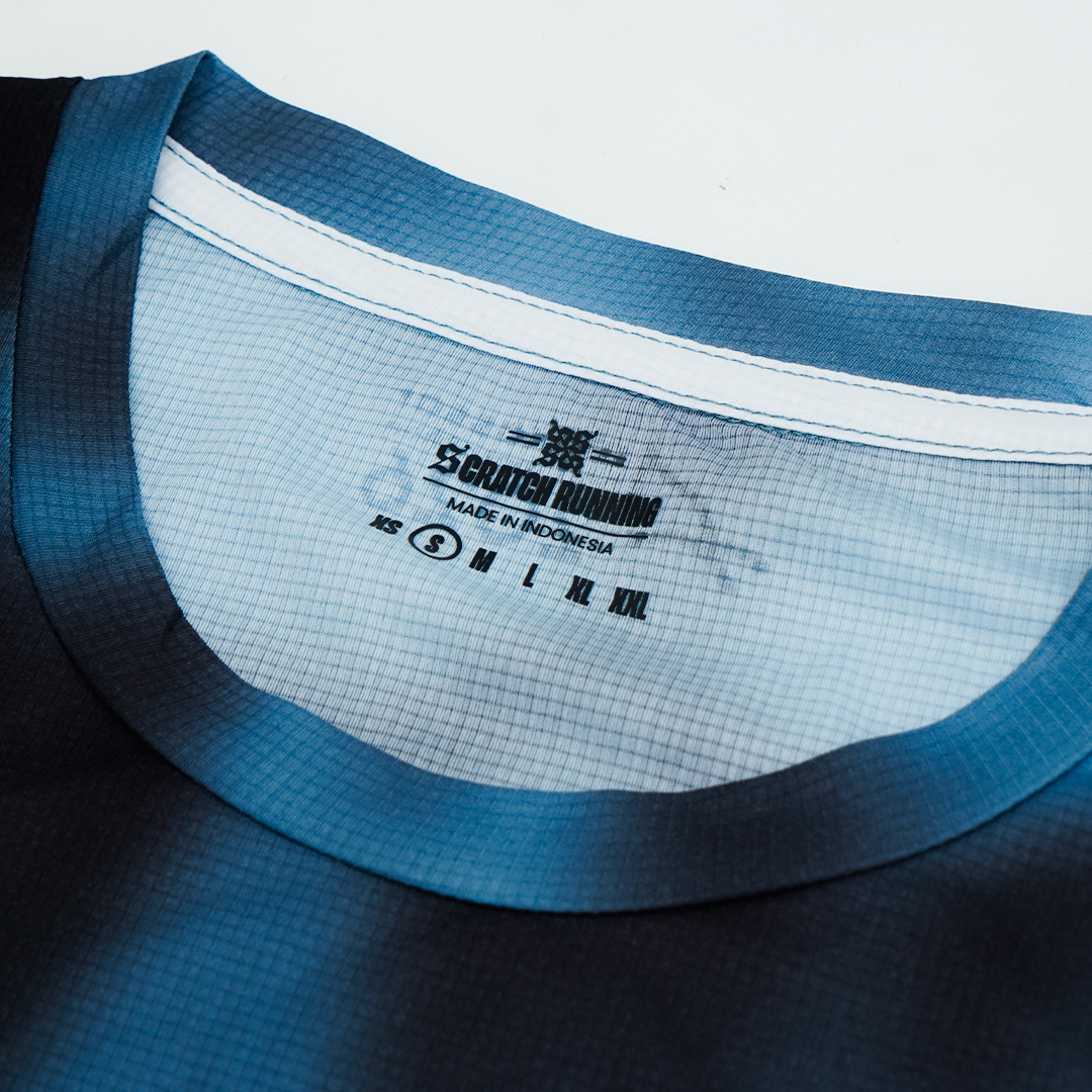 Current Longsleeve Running - Blue Black Men - Image 5