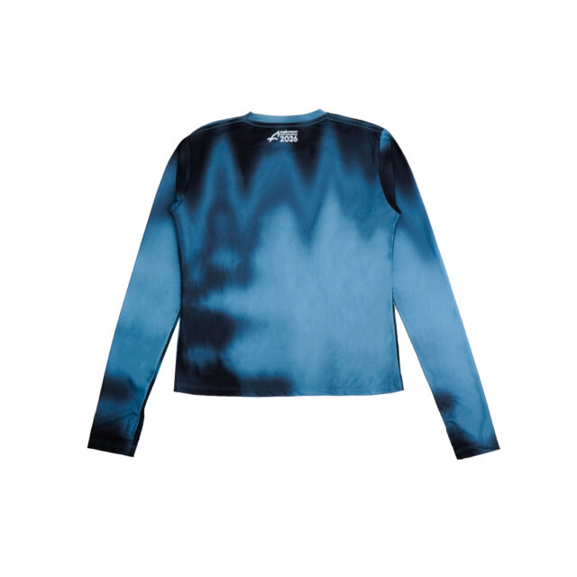 Alternative view of Current Longsleeve Running - Blue Black Women
