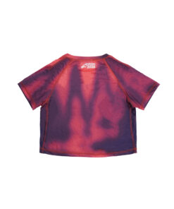 Alternative view of Surge Crop Tee Running - Red Purple Women