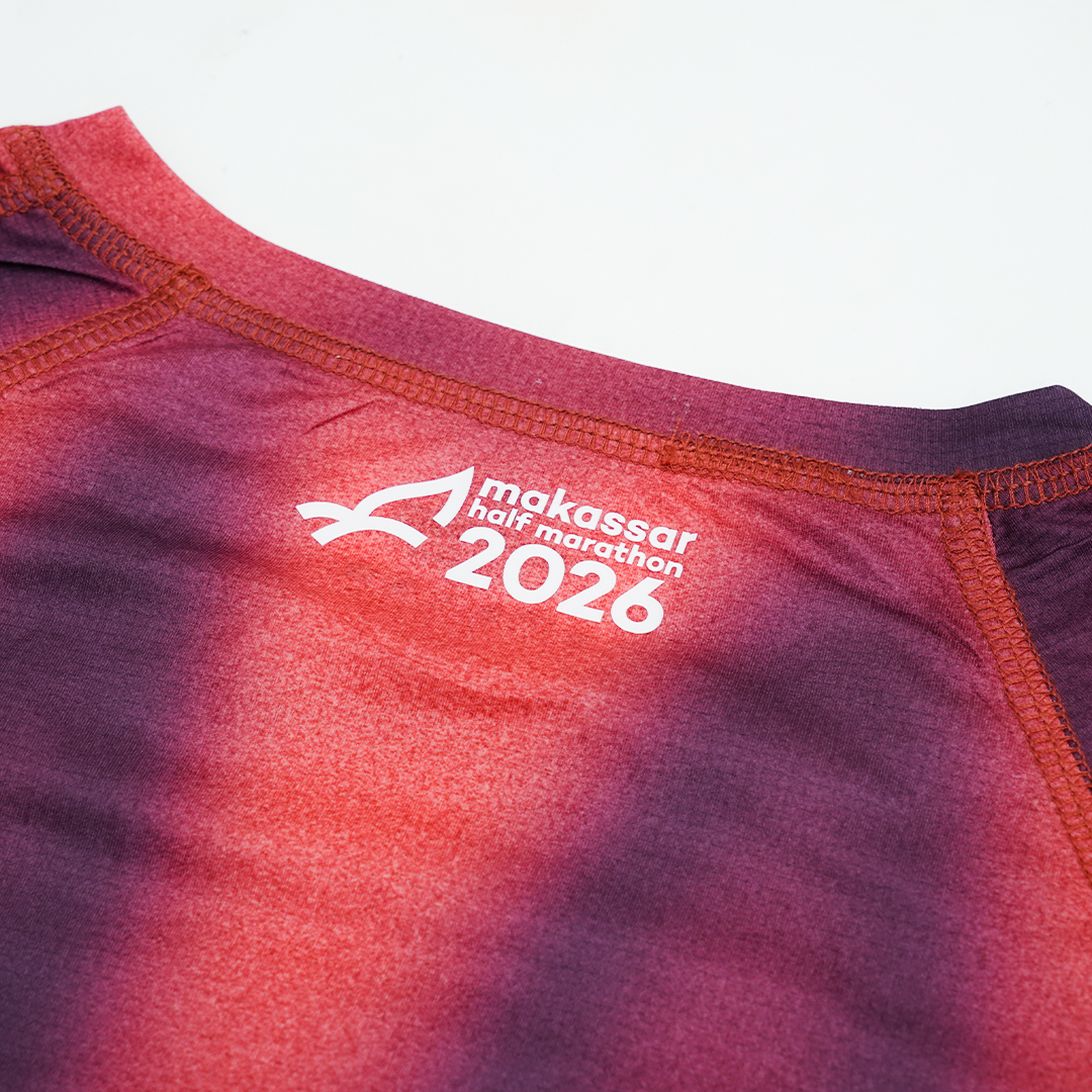 Surge Crop Tee Running - Red Purple Women - Image 3