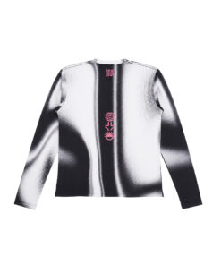 Alternative view of Static Longsleeve Running - Black White Women