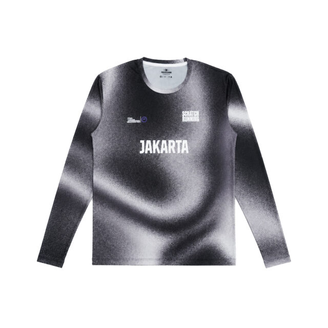 Tallo Longsleeve Running - Grey Men