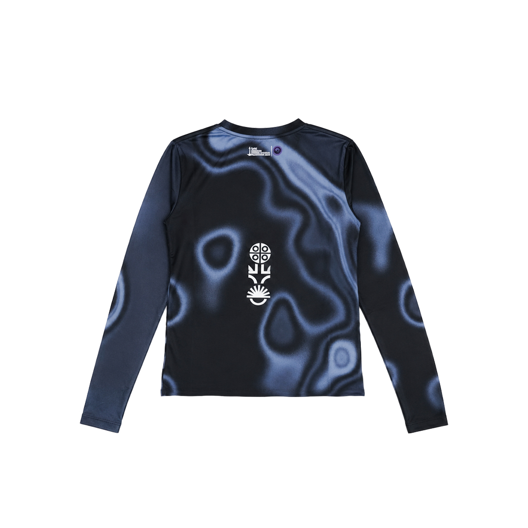Nebula Longsleeve Running - Black Women - Image 2