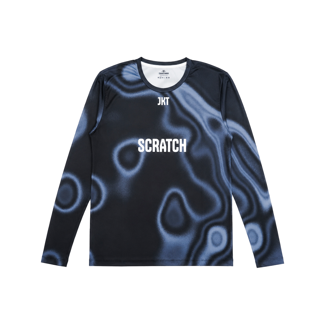 Nebula Longsleeve Running - Black Men