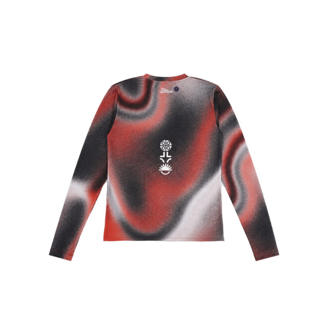 Alternative view of Caddi Longsleeve Running - Red Women