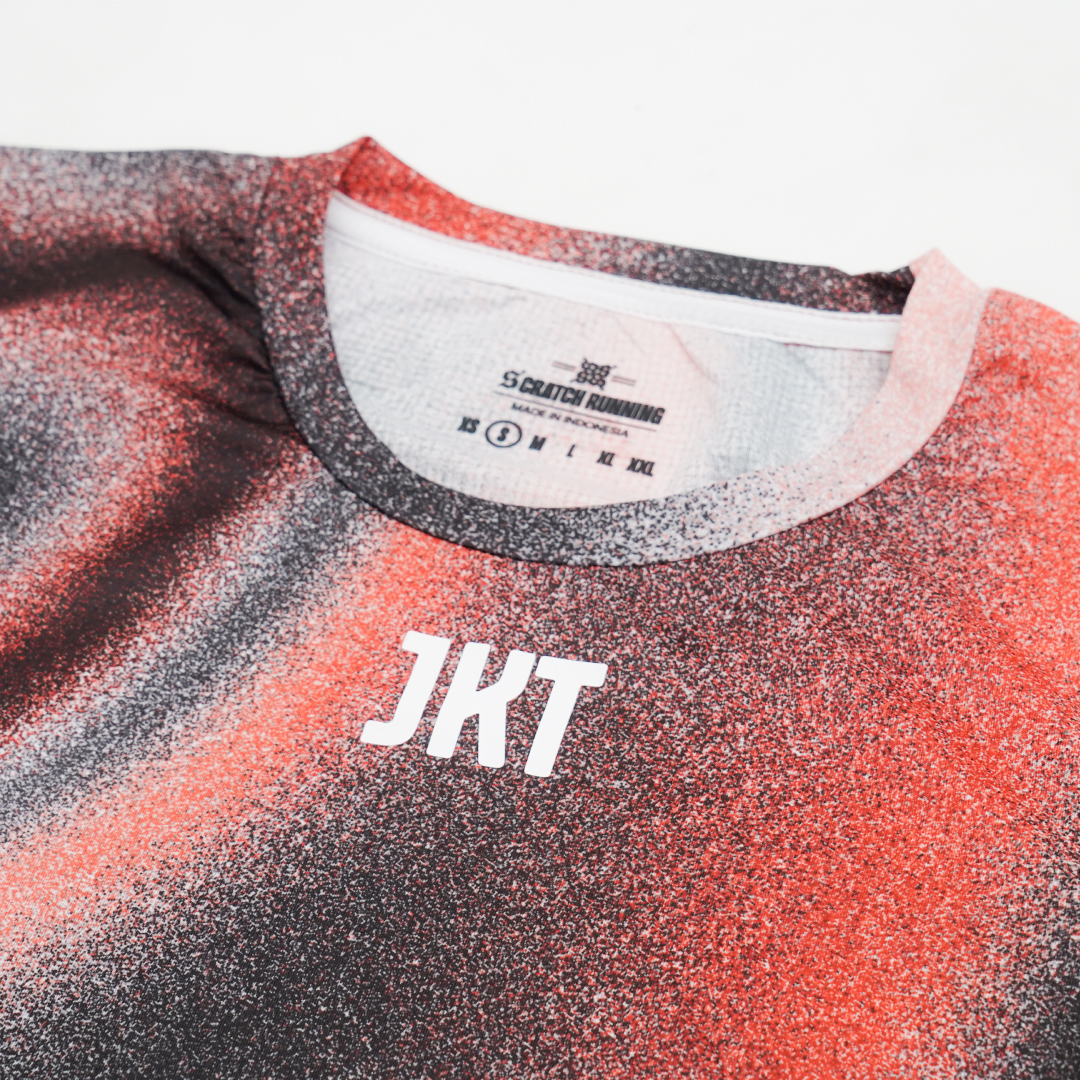 Caddi Longsleeve Running - Red Men - Image 4