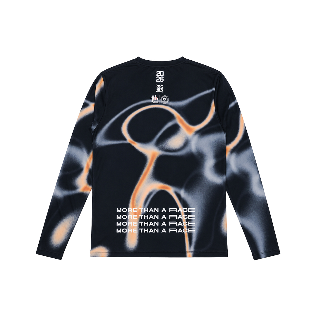 Laras Jogja Longsleeve Running - Black Men - Image 2
