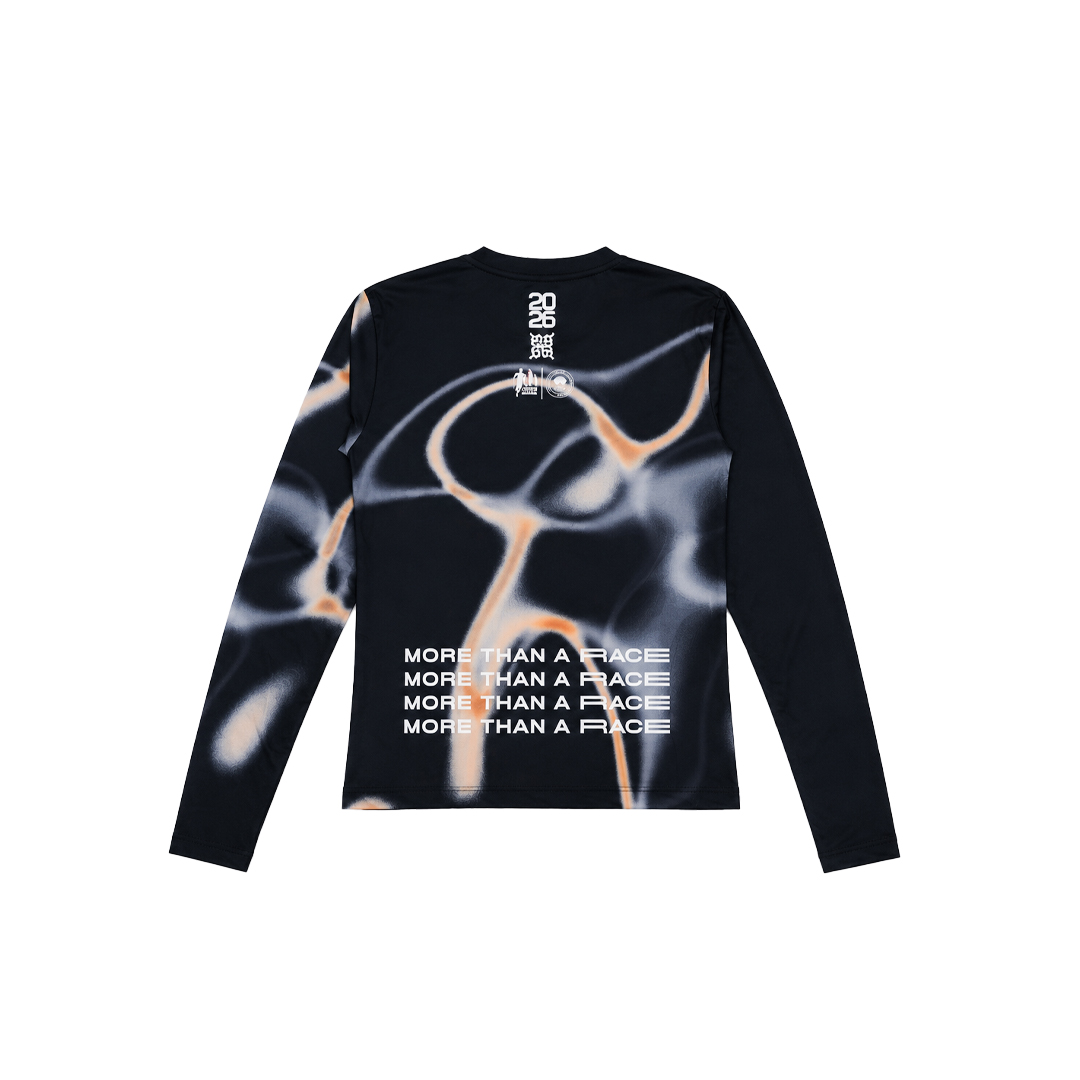 Laras Jogja Longsleeve Running - Black Women - Image 2