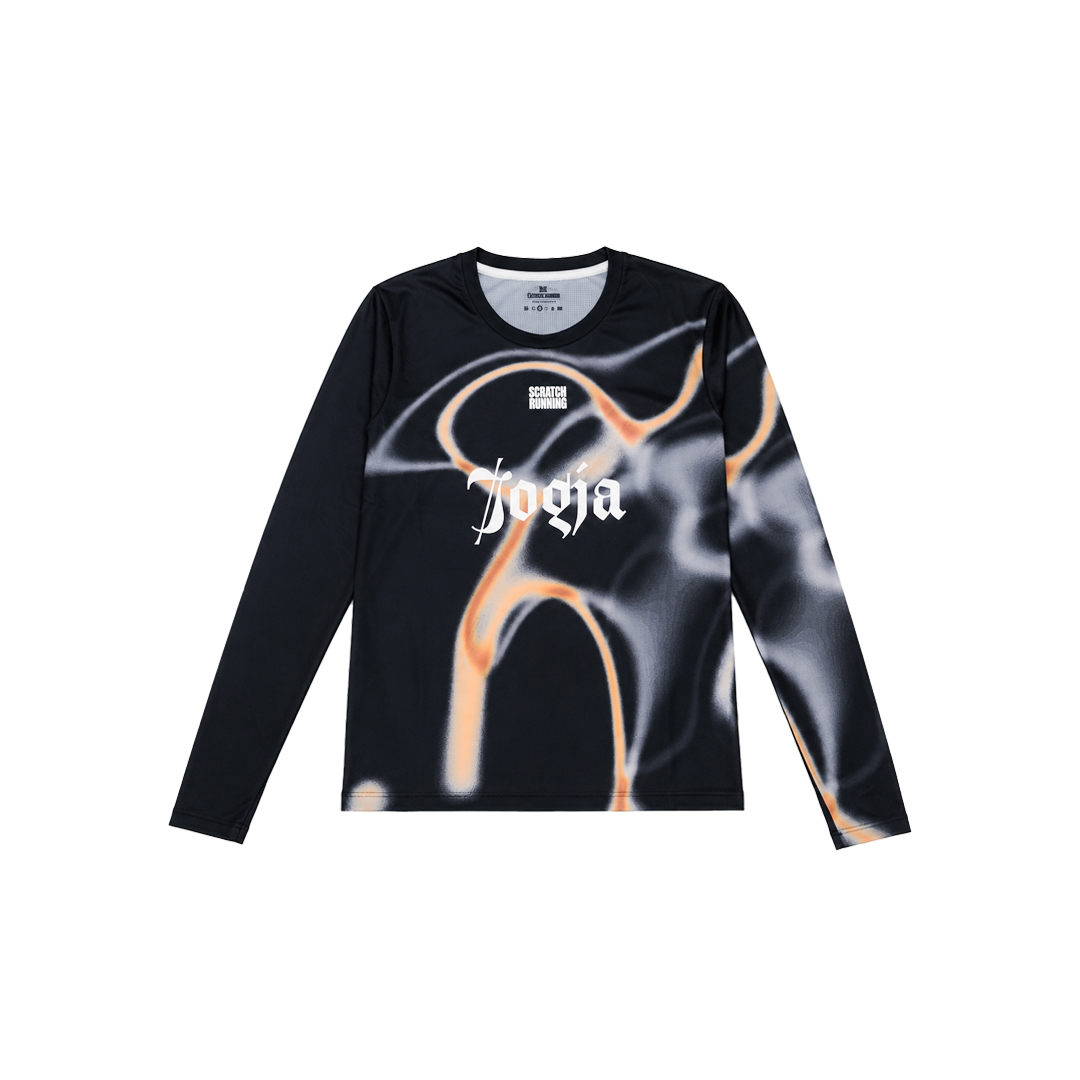 Laras Jogja Longsleeve Running - Black Women