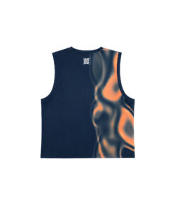 Alternative view of Wave Jogja Crop Tank Running - Navy Women