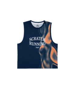 Wave Jogja Crop Tank Running - Navy Women