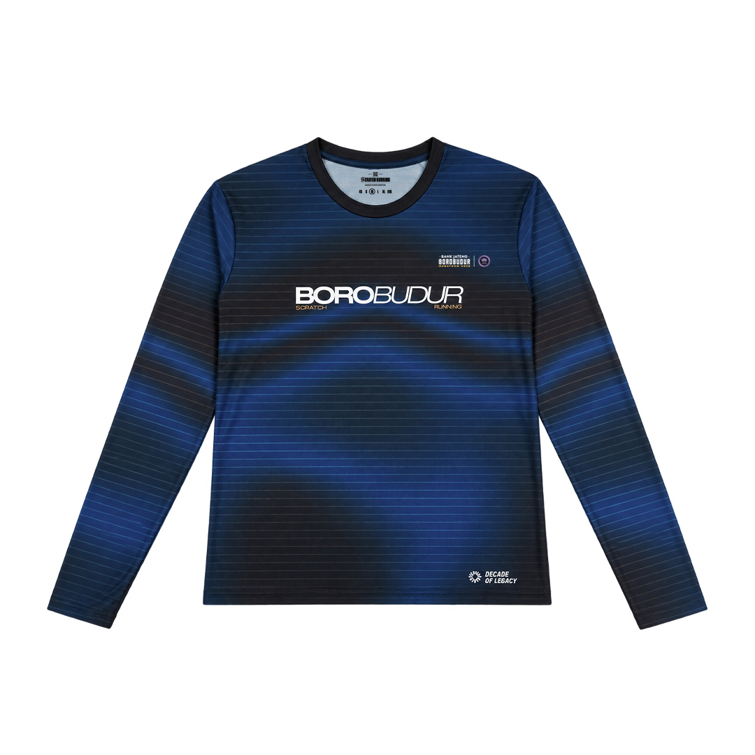 Golden Horizon Longsleeve Running - Navy Women