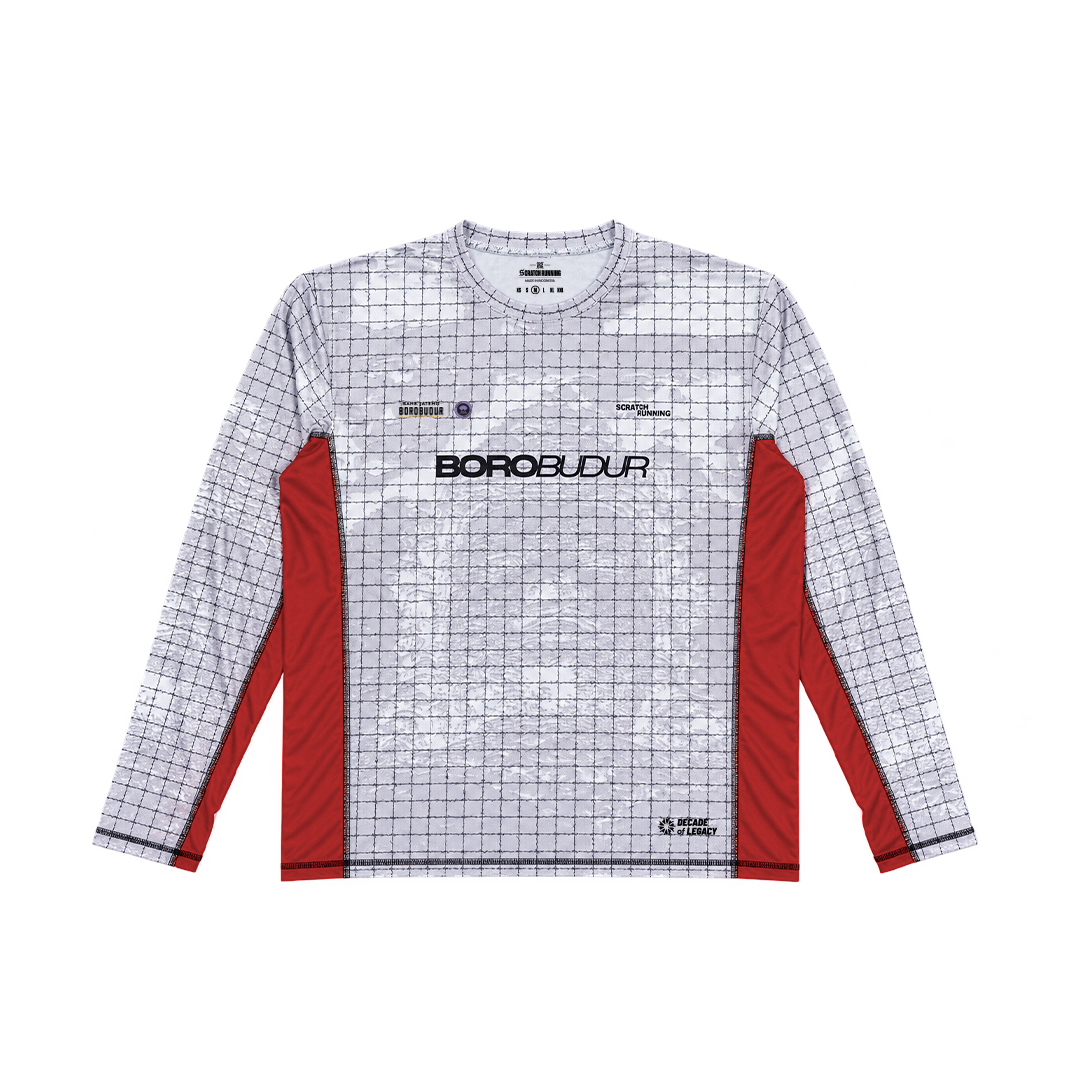 Relic Longsleeve Running - Grey Men