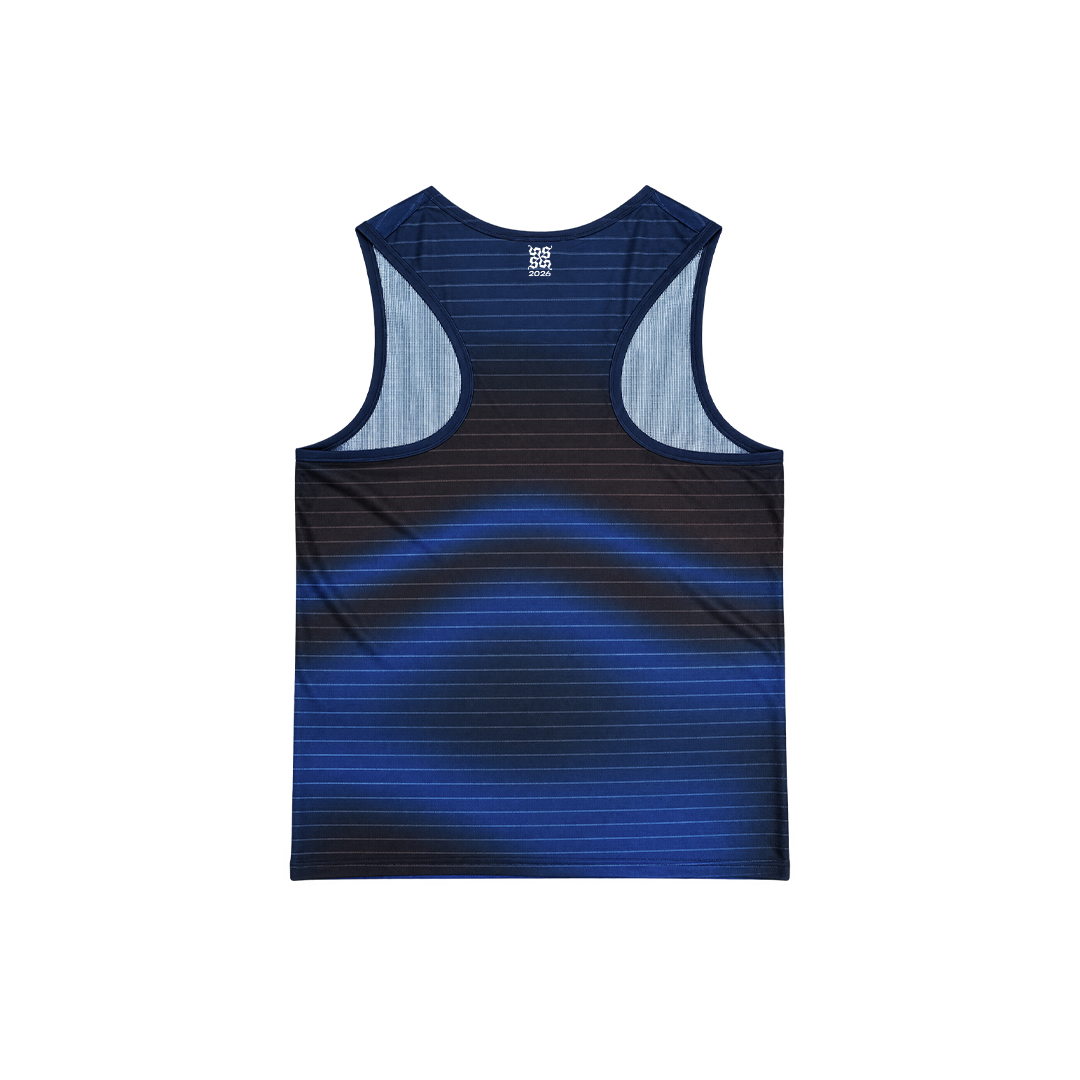 Alternative view of Golden Horizon Sleeveless Running - Navy Men