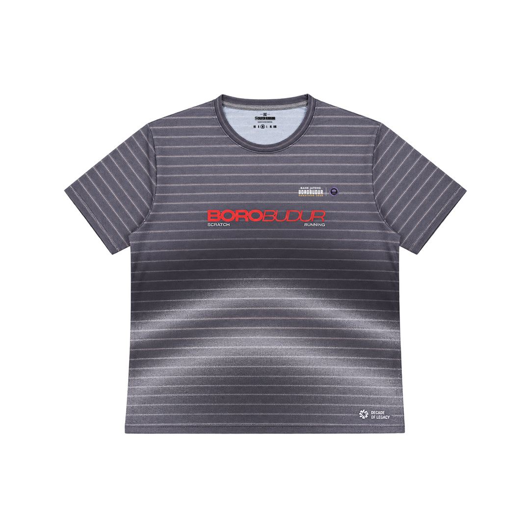 Golden Horizon T-Shirt Running - Black Men