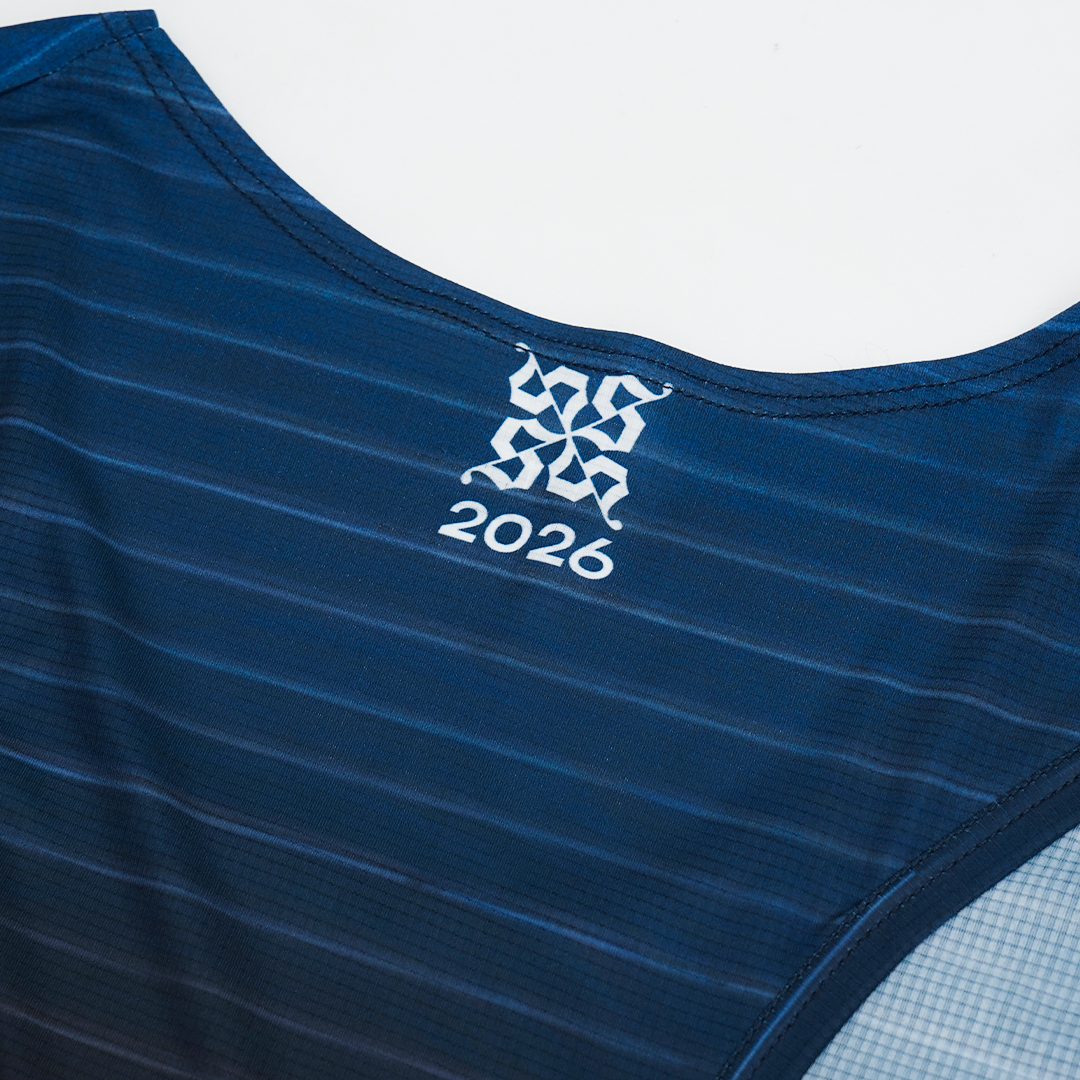 Golden Horizon Sleeveless Running - Navy Men - Image 4