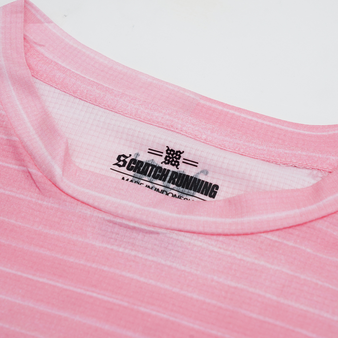 Golden Horizon Crop Tank Running - Pink Women - Image 5