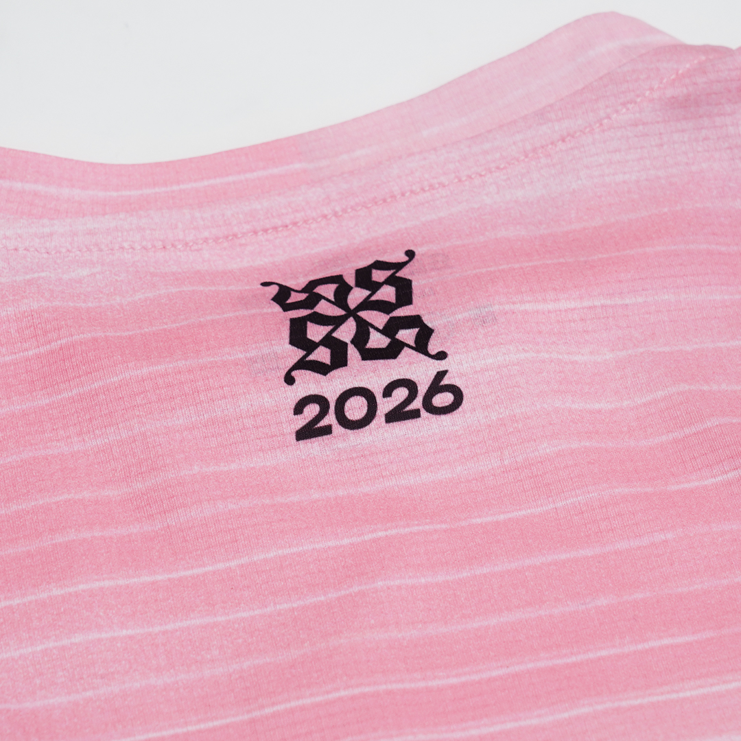Golden Horizon Crop Tank Running - Pink Women - Image 4