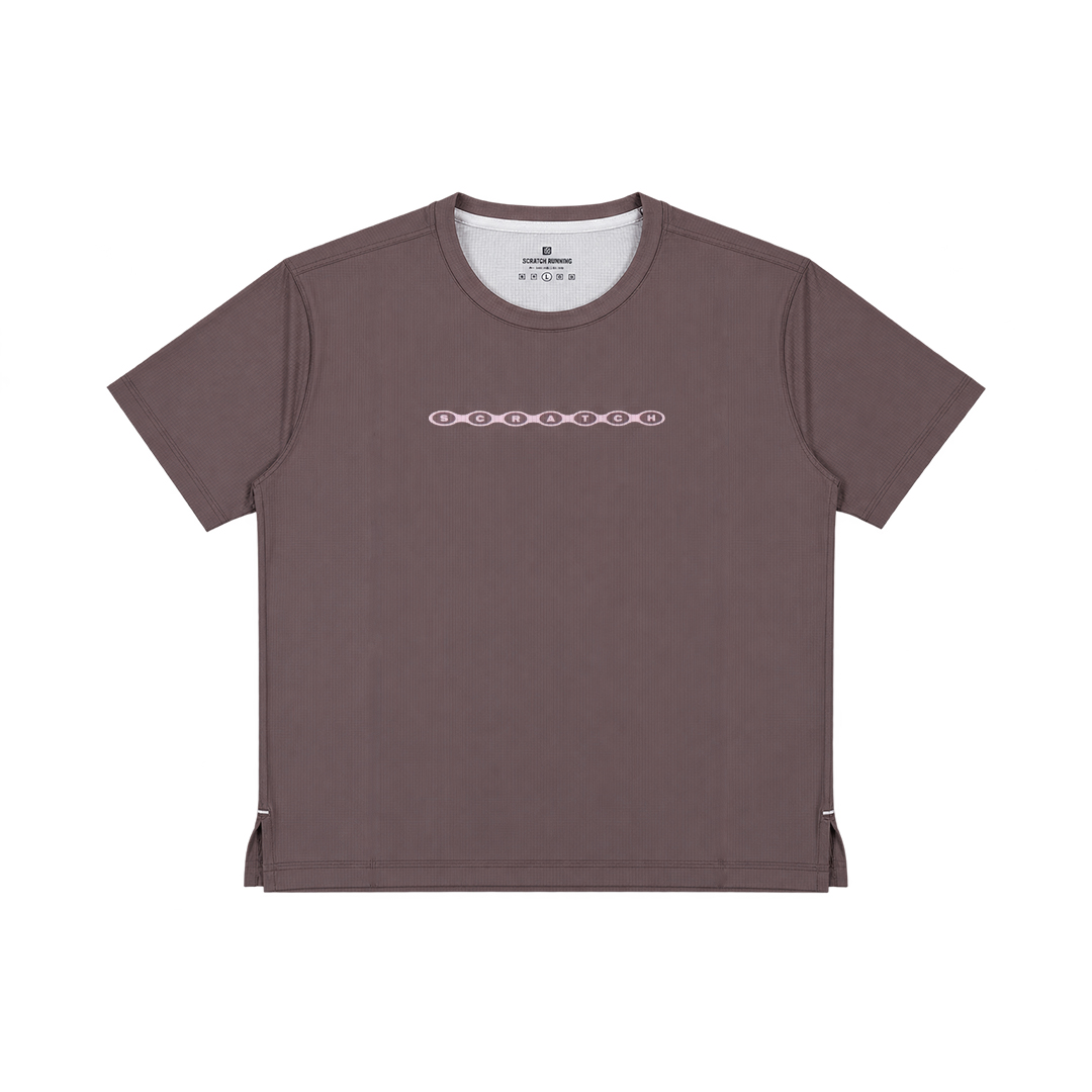 Chained Motion T-Shirt Jersey - Brown Men