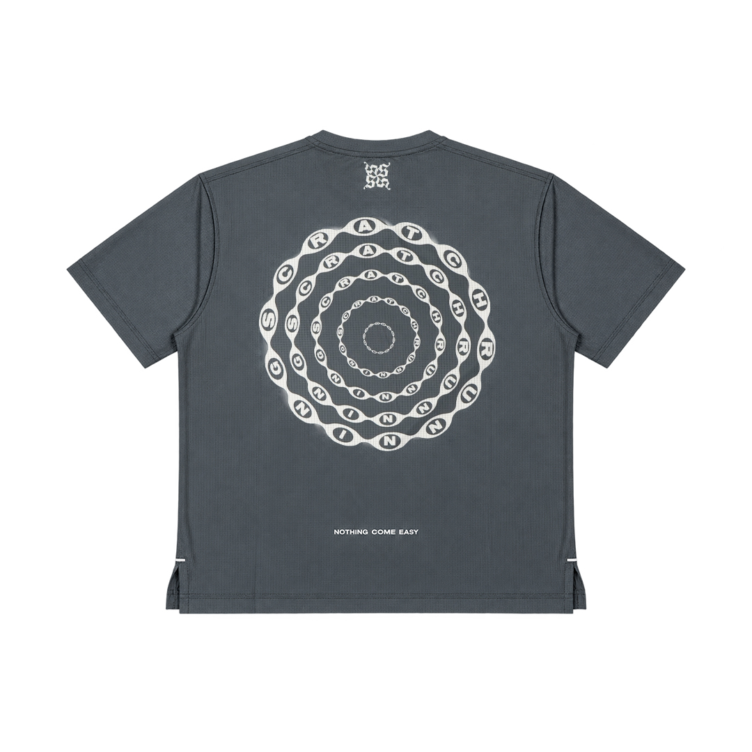 Alternative view of Chained Motion T-Shirt Jersey - Green Men