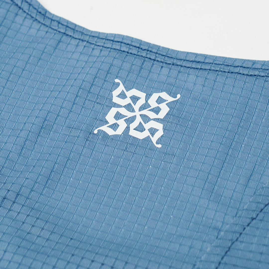 Bitter Miles Crop Tank Jersey - Blue Women - Image 4