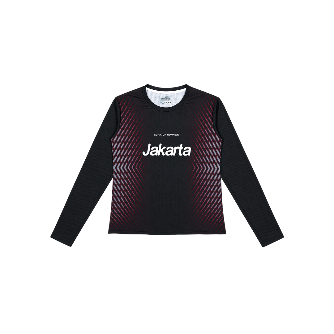 Spectrum Longsleeve Running - Black Women